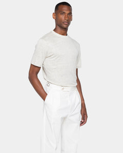 Rope Short Sleeve T-Shirt 100% Masters of Linen | Filatori 