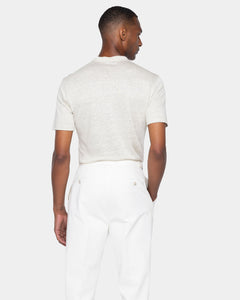 Rope Short Sleeve T-Shirt 100% Masters of Linen | Filatori 